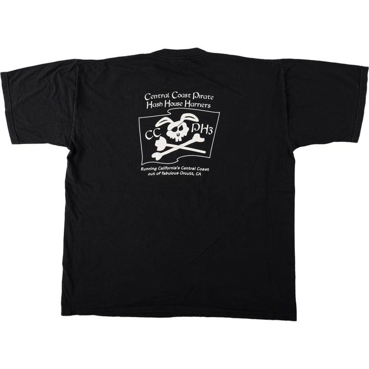 90'S All Sport MAXWEIGHT Print T-Shirt, Made in USA, Men's XXL equivalent, Vintage cotton black type Vintage Second Hand
