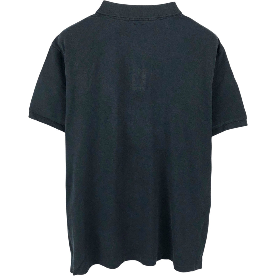 Ralph Lauren POLO RALPH LAUREN CLASSIC FIT short sleeve polo shirt men's XL equivalent cotton black type Vintage Second Hand