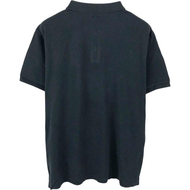 Ralph Lauren POLO RALPH LAUREN CLASSIC FIT short sleeve polo shirt men's XL equivalent cotton black type Vintage Second Hand