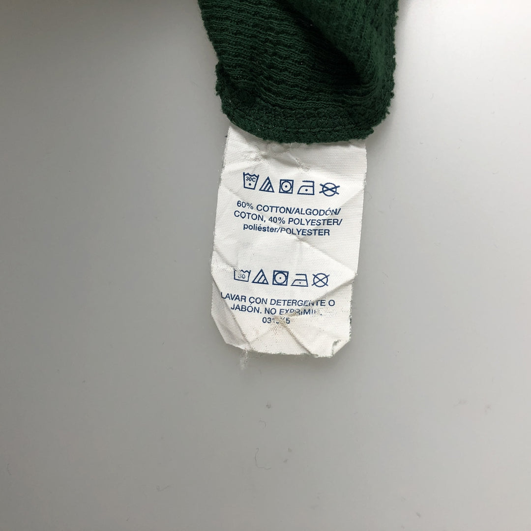 Ralph Lauren POLO RALPH LAUREN SLEEPWEAR Thermal Long T-shirt Honeycomb Men's XL cotton green type Vintage Second Hand