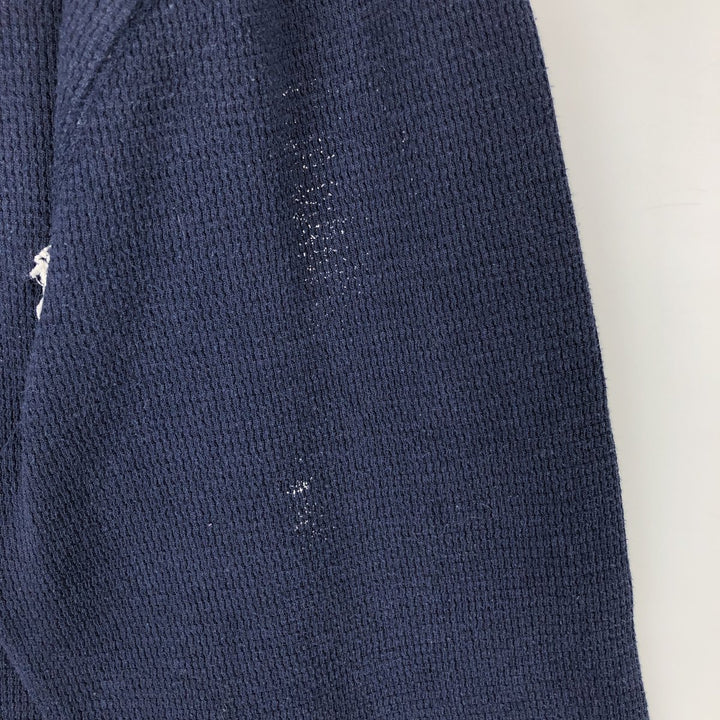Ralph Lauren POLO RALPH LAUREN Thermal T-Shirt, Waffle, Men's Size Small unclear navy blue type Vintage Second Hand