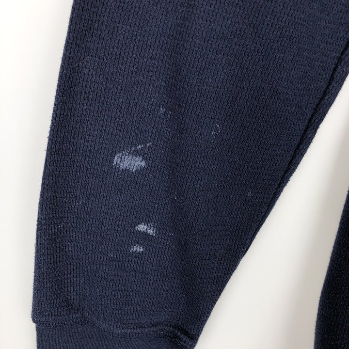 Ralph Lauren POLO RALPH LAUREN Thermal T-Shirt, Waffle, Men's Size Small unclear navy blue type Vintage Second Hand