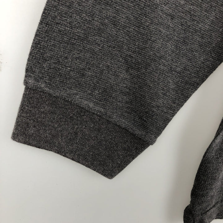 Ralph Lauren CHAPS Henley neck thermal long T-shirt, men's size L cotton gray type Vintage Second Hand