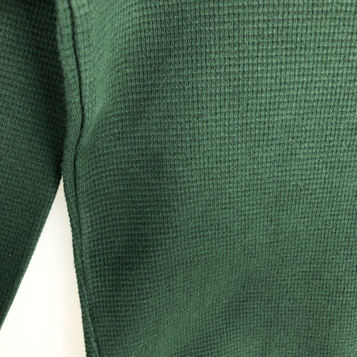Ralph Lauren POLO RALPH LAUREN Thermal Long T-Shirt Men's Size L cotton green type Vintage Second Hand