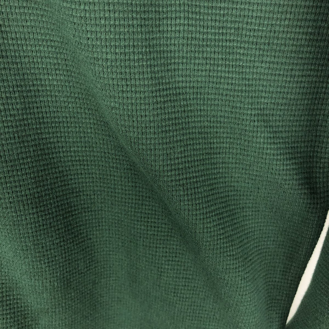 Ralph Lauren POLO RALPH LAUREN Thermal Long T-Shirt Men's Size L cotton green type Vintage Second Hand