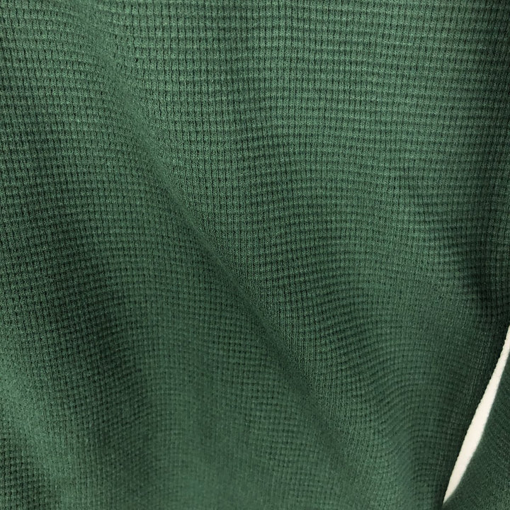 Ralph Lauren POLO RALPH LAUREN Thermal Long T-Shirt Men's Size L cotton green type Vintage Second Hand
