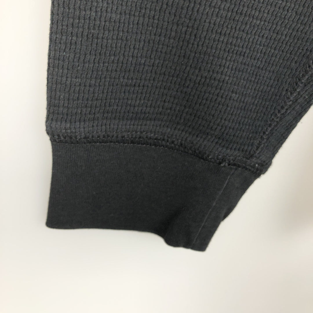 Ralph Lauren POLO RALPH LAUREN SLEEPWEAR Thermal Long T-shirt Waffle Men's XL unclear black type Vintage Second Hand
