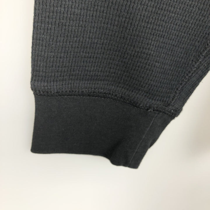 Ralph Lauren POLO RALPH LAUREN SLEEPWEAR Thermal Long T-shirt Waffle Men's XL unclear black type Vintage Second Hand