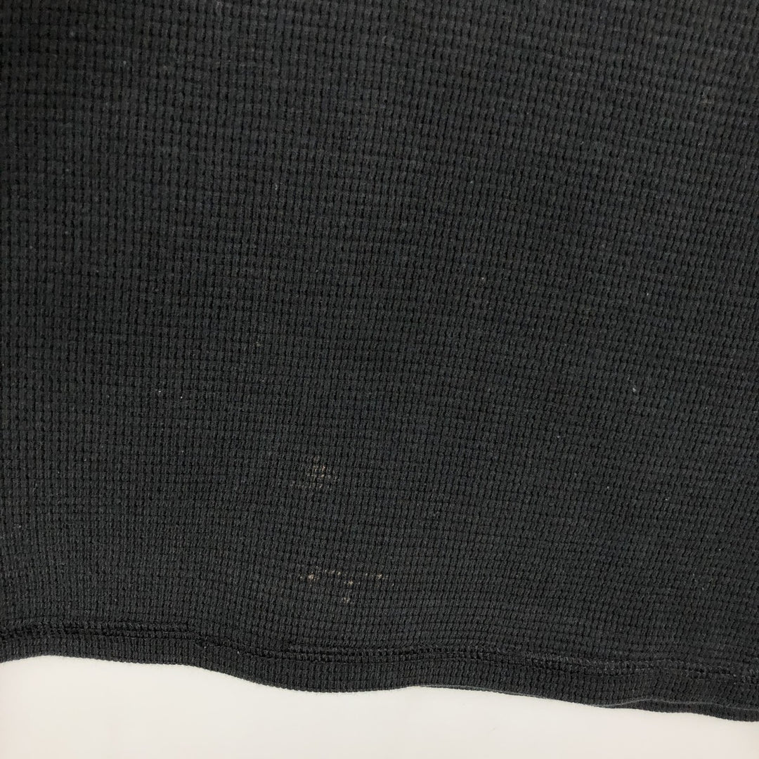 Ralph Lauren POLO RALPH LAUREN SLEEPWEAR Thermal Long T-shirt Waffle Men's XL unclear black type Vintage Second Hand