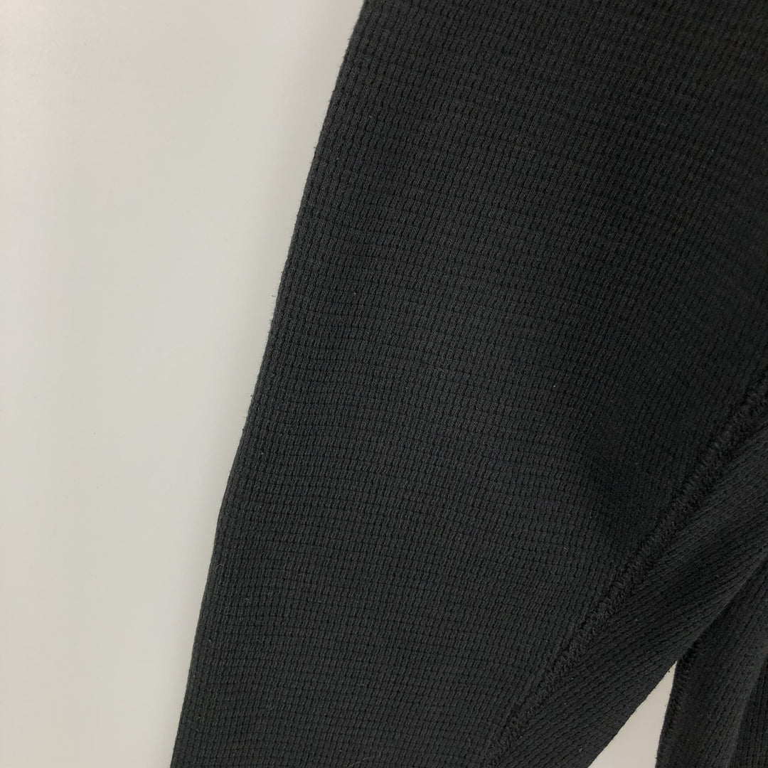 Ralph Lauren POLO RALPH LAUREN SLEEPWEAR Thermal Long T-shirt Waffle Men's XL unclear black type Vintage Second Hand