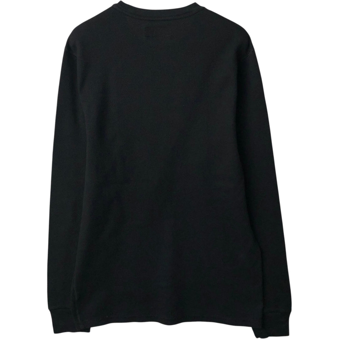 Ralph Lauren POLO RALPH LAUREN Thermal Long T-shirt Men's S size unclear black type Vintage Second Hand