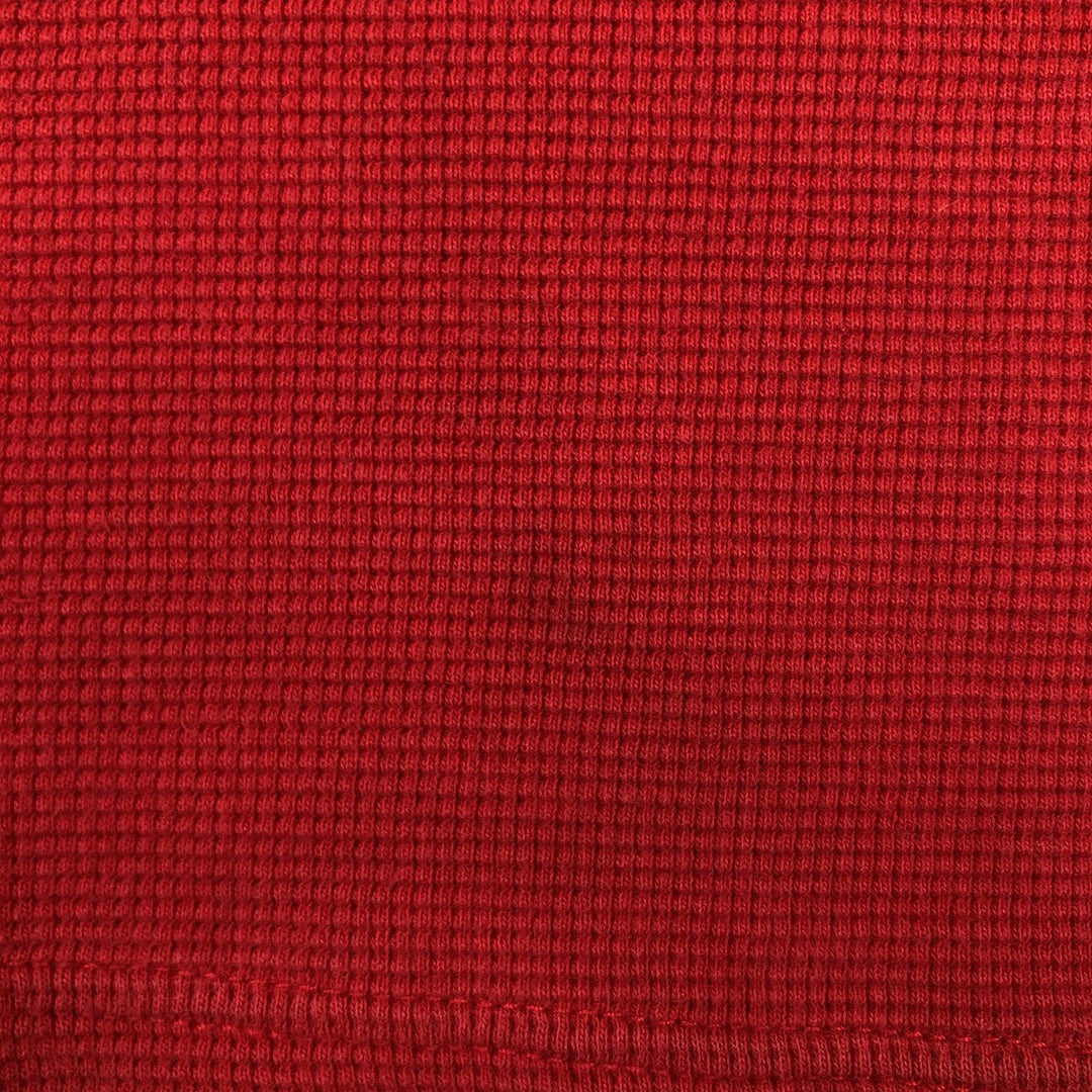 Ralph Lauren POLO RALPH LAUREN SLEEPWEAR Thermal Long T-Shirt, Men's XL cotton red type Vintage Second Hand