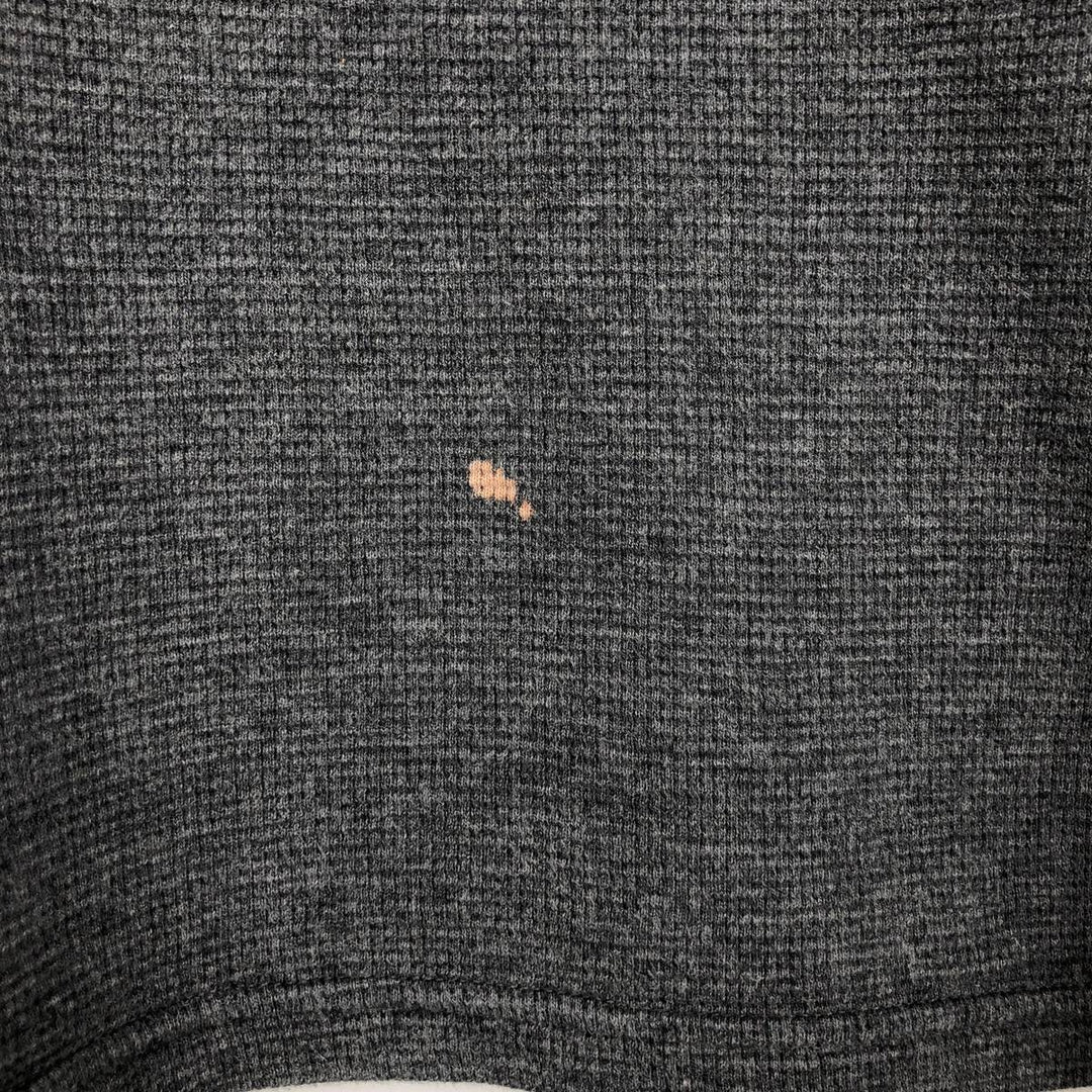 Ralph Lauren POLO RALPH LAUREN Thermal Ron T Waffle Men's L size cotton gray type Vintage Second Hand