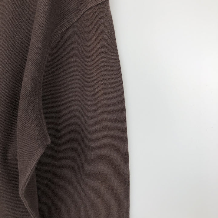 Tommy Hilfiger V-neck thermal long-sleeve t-shirt, men's size XL. cotton brown type Vintage Second Hand