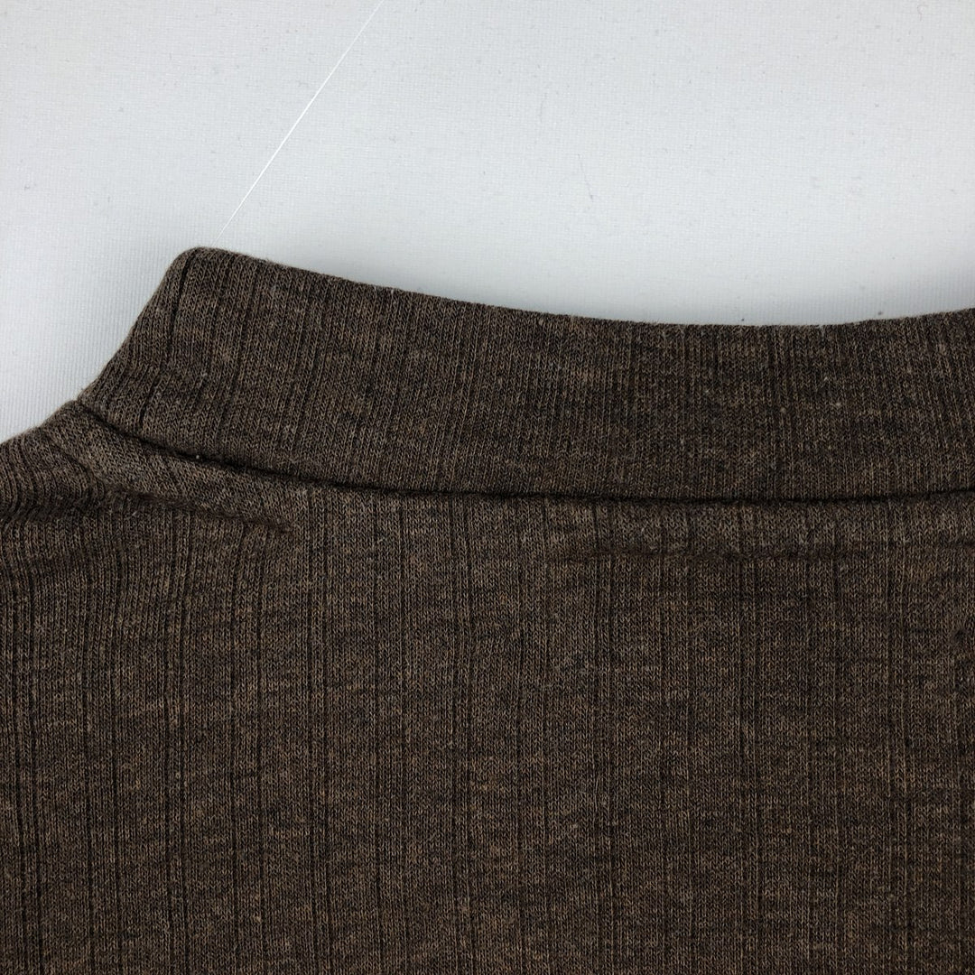 Ralph Lauren POLO by Ralph Lauren high-neck long-sleeved T-shirt, men's size L unclear brown type Vintage Second Hand