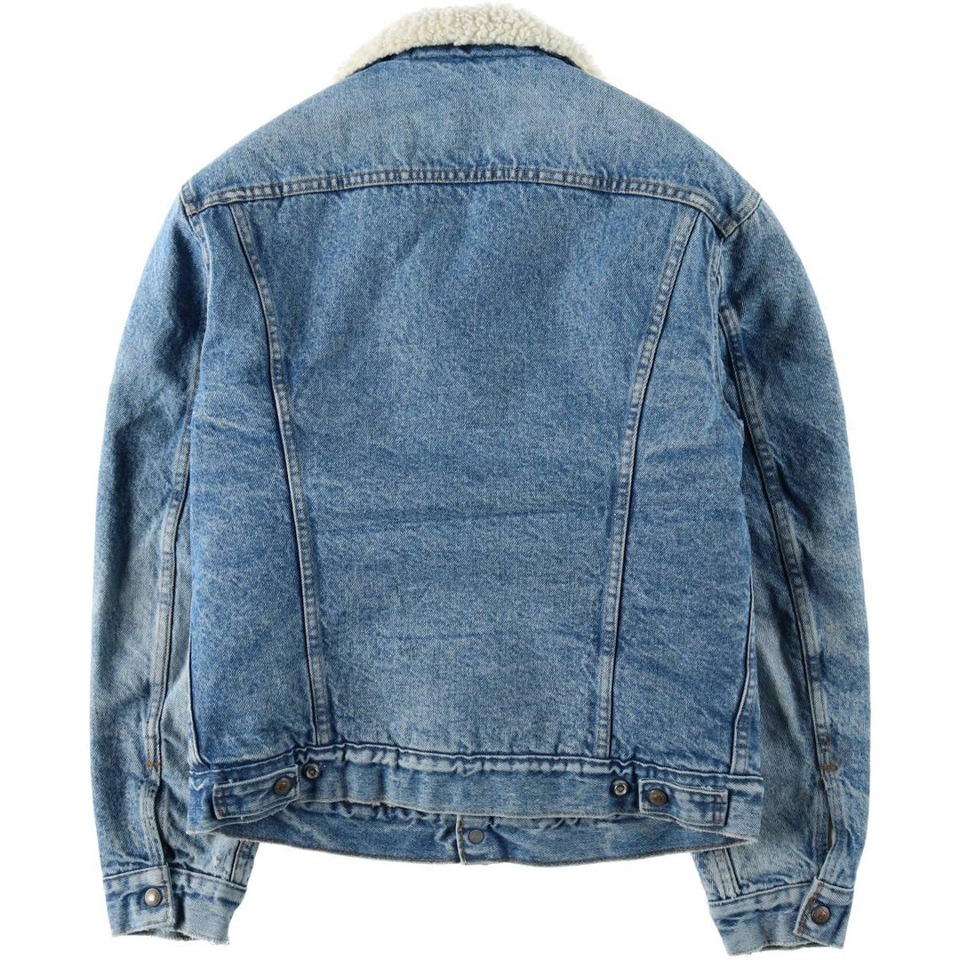 1970'S Levi's denim fleece jacket. Some details are unclear due to missing tag. Men's size M (approx.). unclear blue type Vintage Second Hand