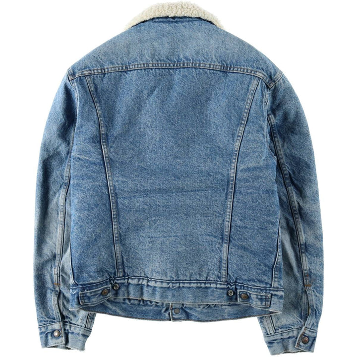 1970'S Levi's denim fleece jacket. Some details are unclear due to missing tag. Men's size M (approx.). unclear blue type Vintage Second Hand