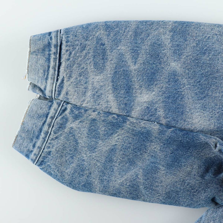 1970'S Levi's denim fleece jacket. Some details are unclear due to missing tag. Men's size M (approx.). unclear blue type Vintage Second Hand