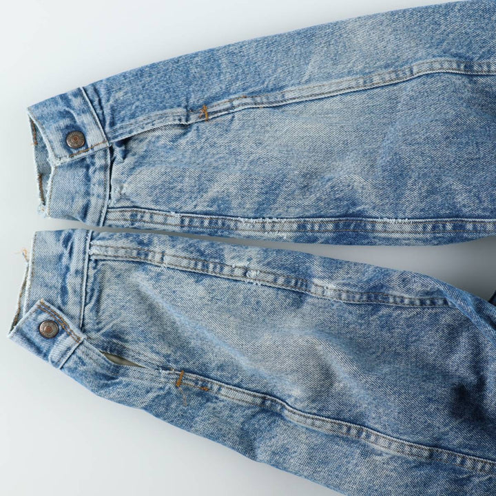 1970'S Levi's denim fleece jacket. Some details are unclear due to missing tag. Men's size M (approx.). unclear blue type Vintage Second Hand