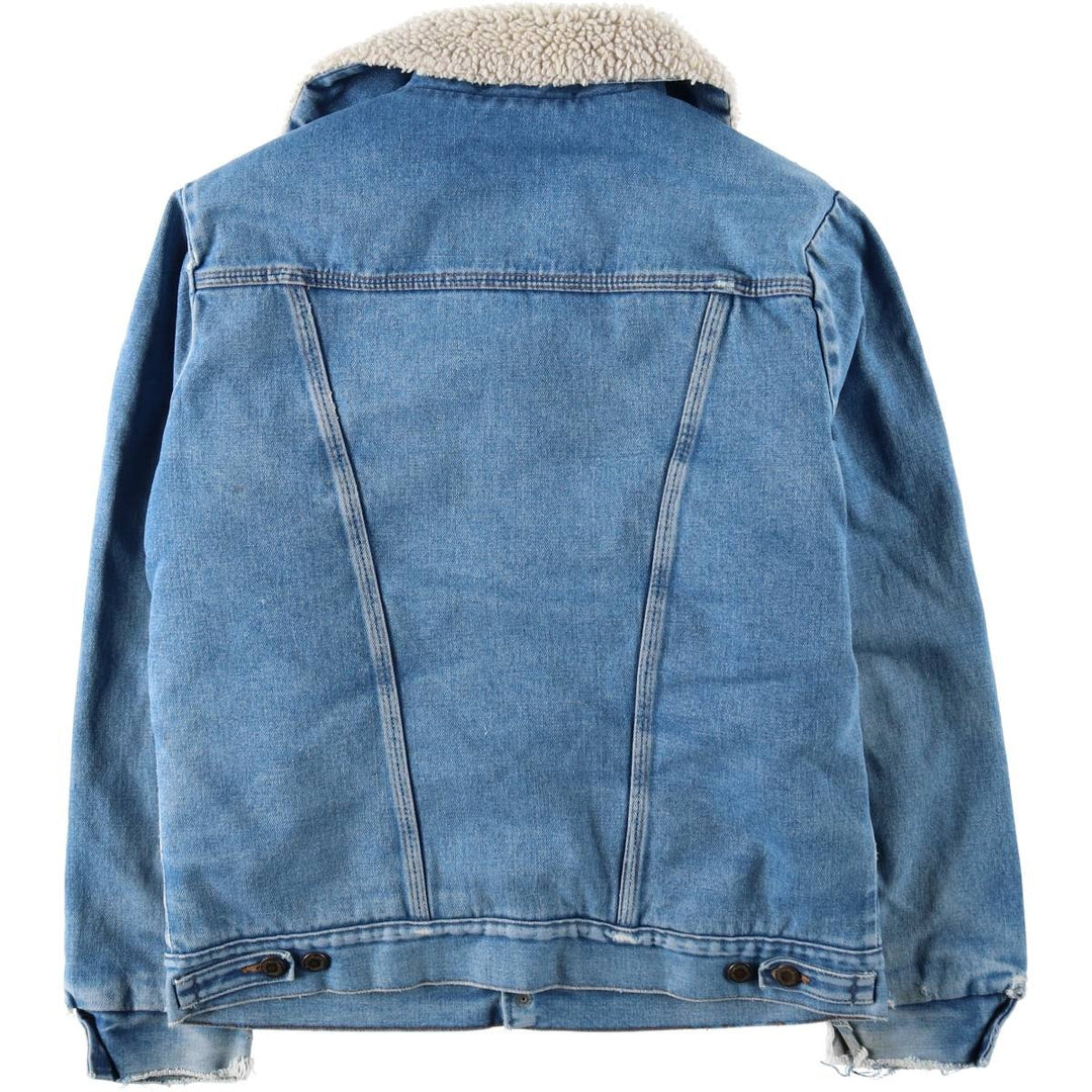 Vintage 80s-90'S Wrangler denim jacket, made in the USA, size L, men's unclear blue type Vintage Second Hand