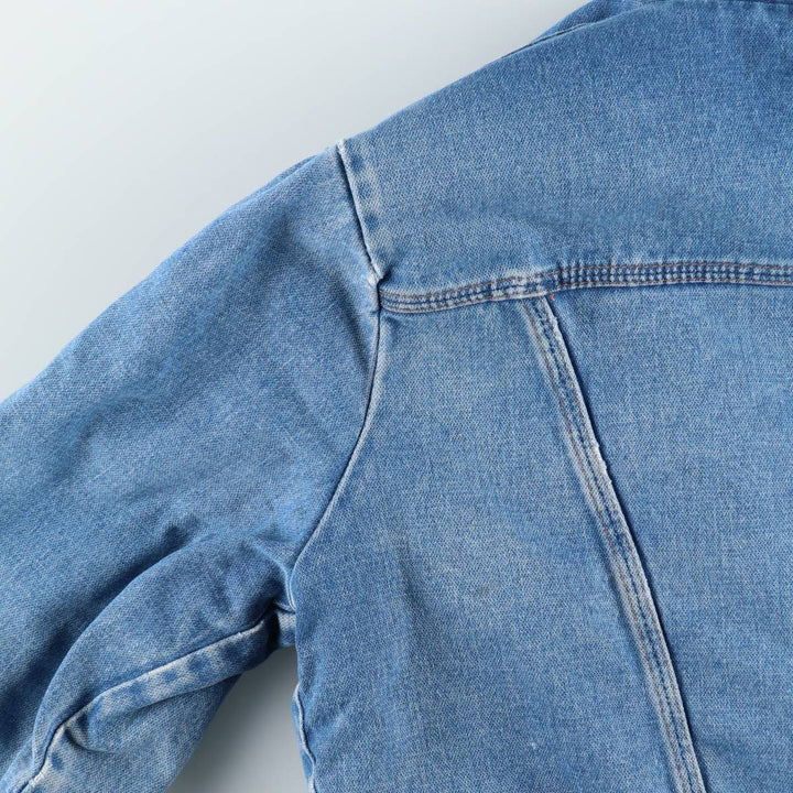 Vintage 80s-90'S Wrangler denim jacket, made in the USA, size L, men's unclear blue type Vintage Second Hand