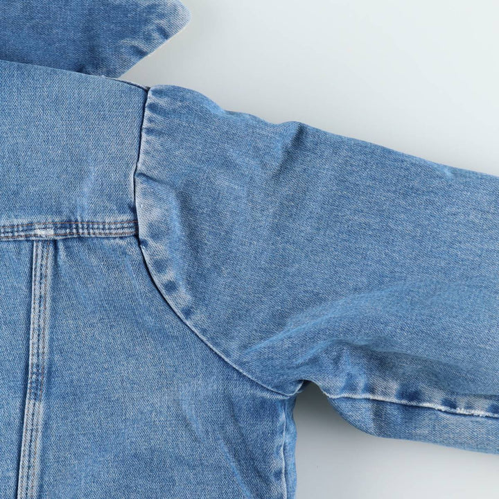 Vintage 80s-90'S Wrangler denim jacket, made in the USA, size L, men's unclear blue type Vintage Second Hand