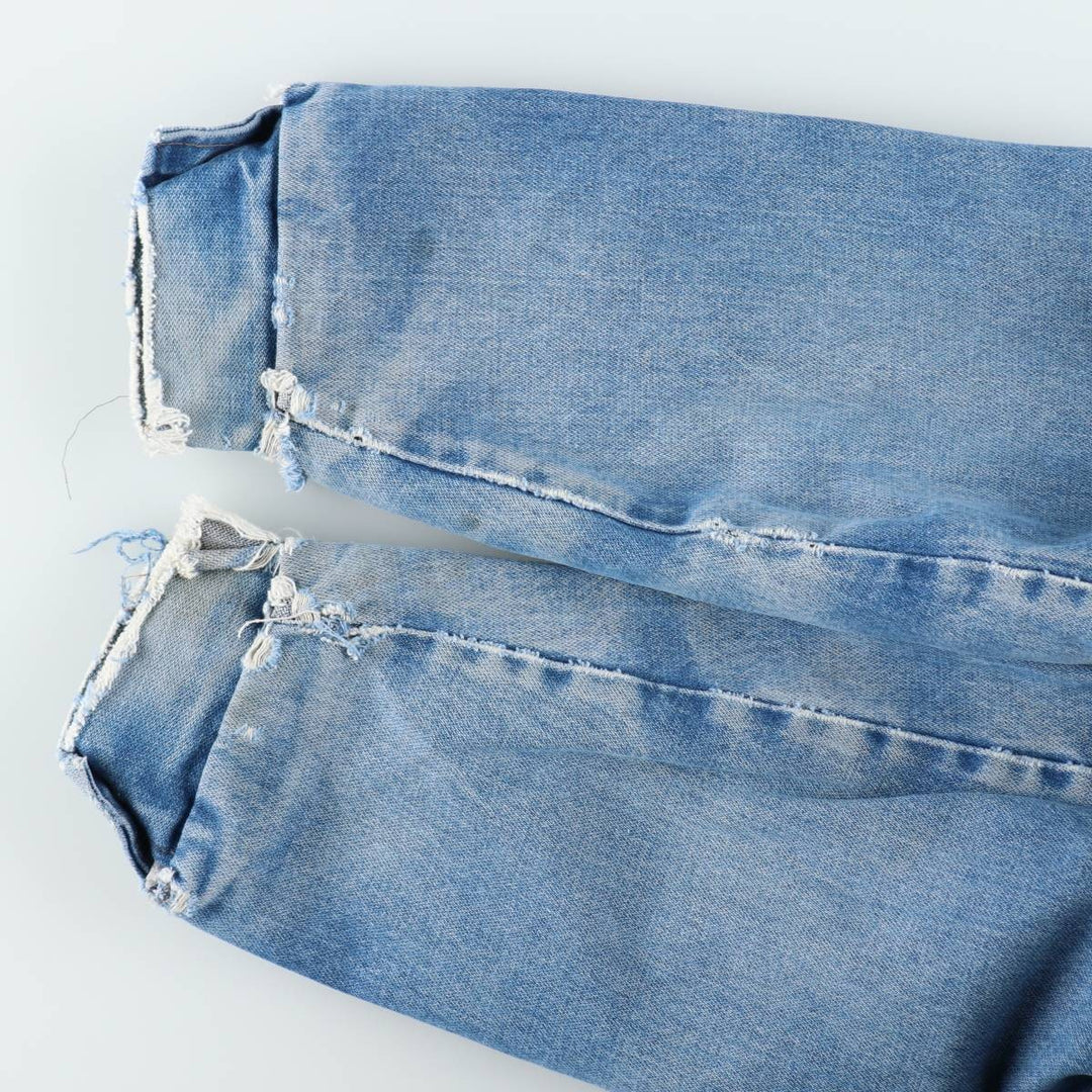 Vintage 80s-90'S Wrangler denim jacket, made in the USA, size L, men's unclear blue type Vintage Second Hand