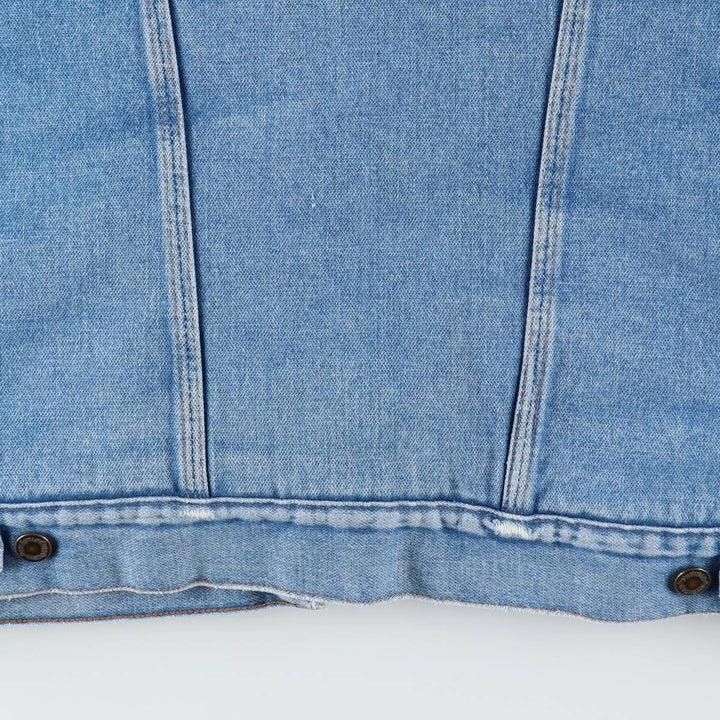 Vintage 80s-90'S Wrangler denim jacket, made in the USA, size L, men's unclear blue type Vintage Second Hand