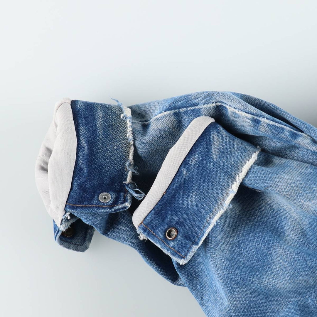 Vintage 80s-90'S Wrangler denim jacket, made in the USA, size L, men's unclear blue type Vintage Second Hand