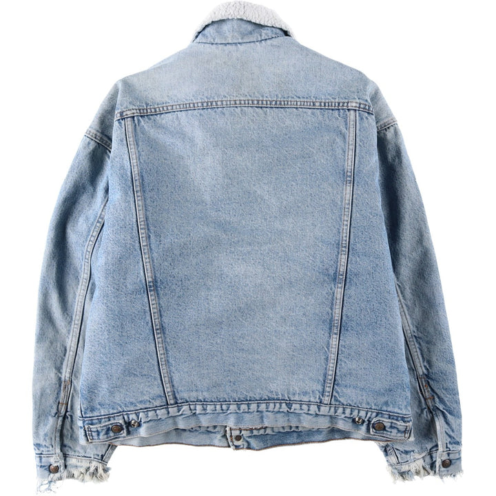 Levi's denim fleece jacket, men's size XL unclear Blue type light blue Vintage Second Hand