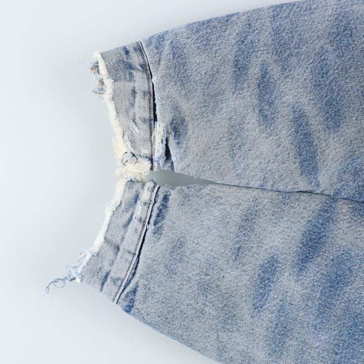 Levi's denim fleece jacket, men's size XL unclear Blue type light blue Vintage Second Hand