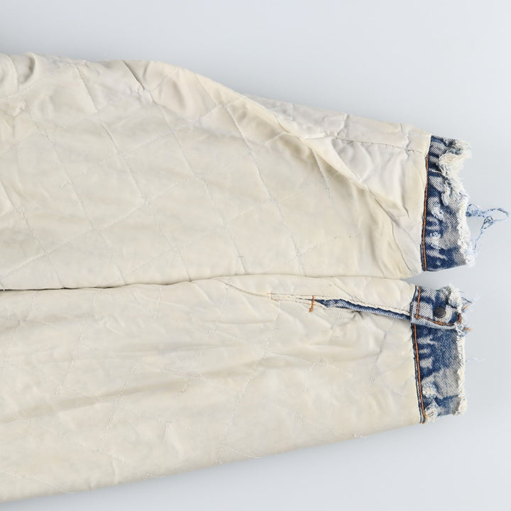 Levi's denim fleece jacket, men's size XL unclear Blue type light blue Vintage Second Hand