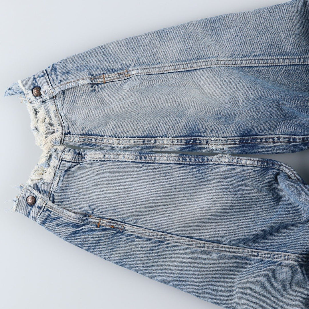 Levi's denim fleece jacket, men's size XL unclear Blue type light blue Vintage Second Hand