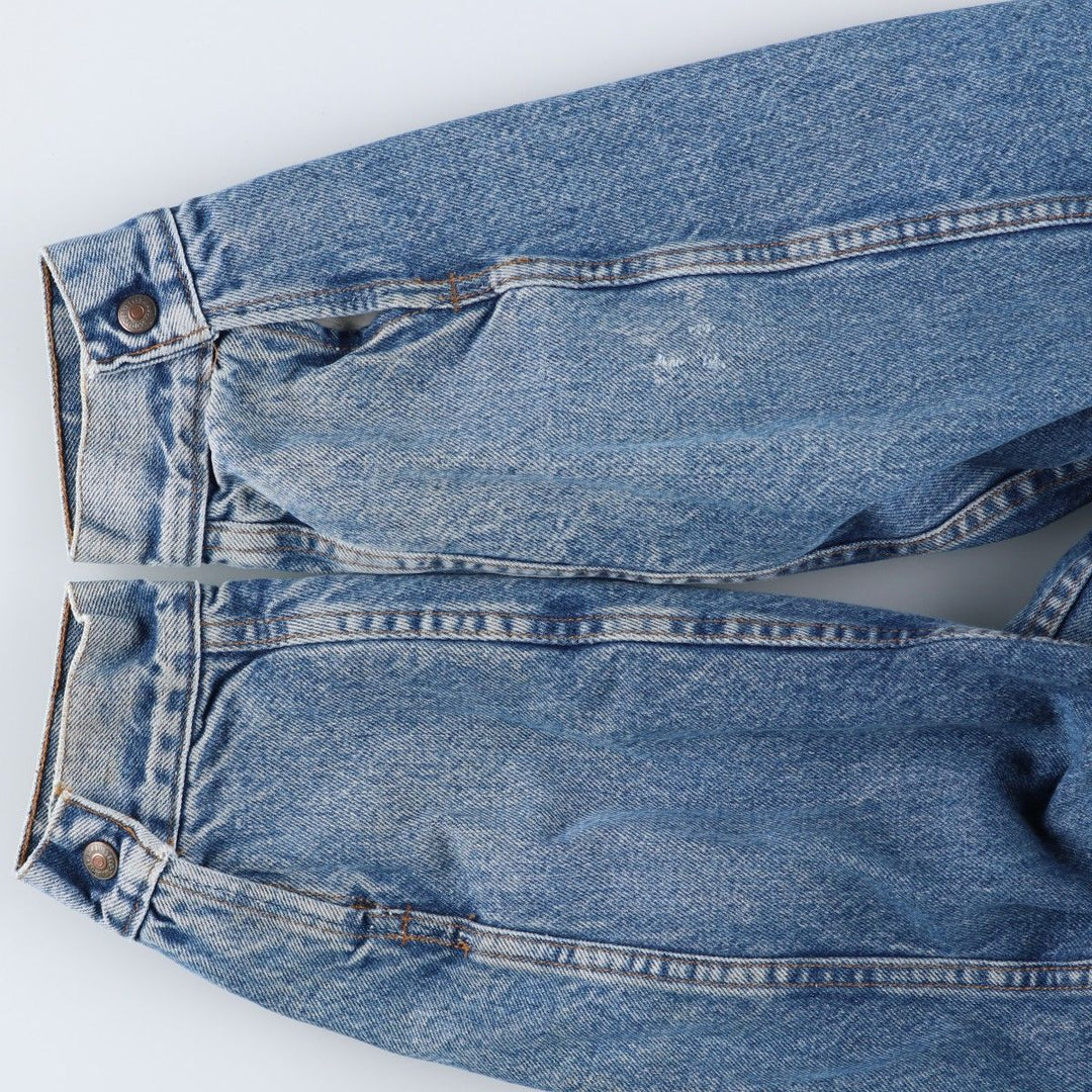 80s-90'S Levi's denim shearling jacket, made in USA, men's size XL equivalent, vintage. cotton blue type Vintage Second Hand