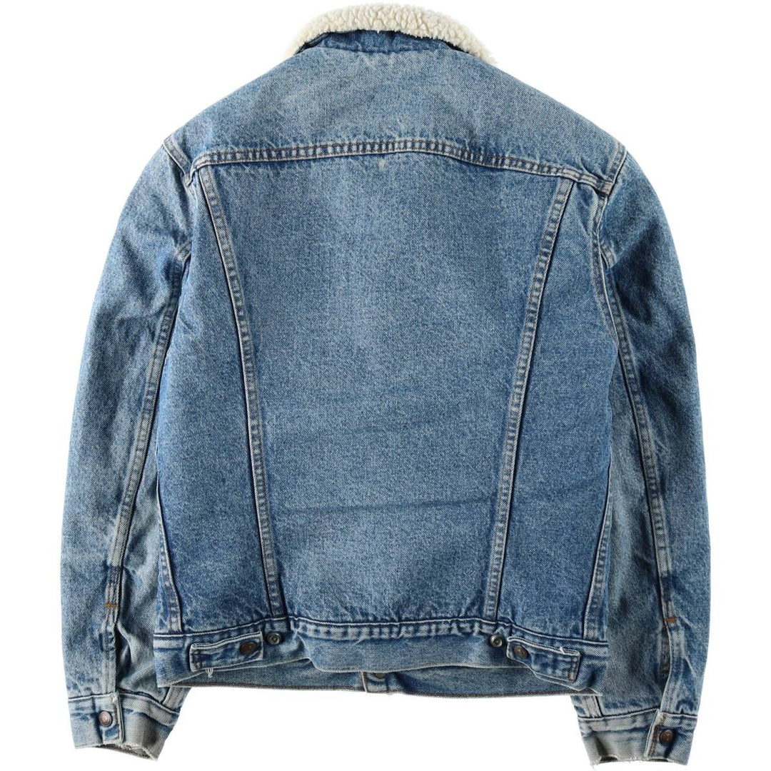 Vintage 80s-90'S Levi's 70608-0216 Padded Denim Jacket, Made in USA, Men's Size Medium unclear blue type Vintage Second Hand