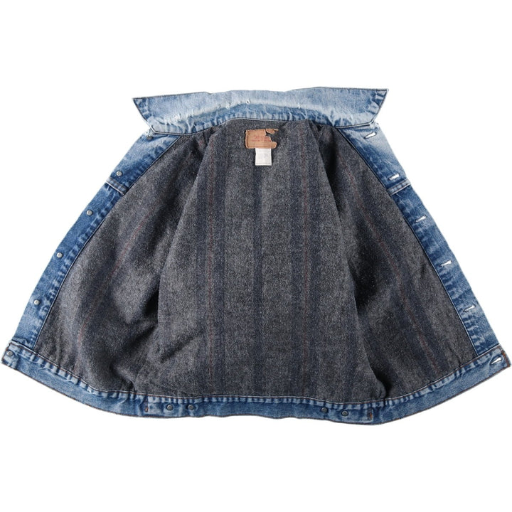 1980'S Levi's 70505-0317 Denim Jacket, Made in USA, Men's Size M (approx.), Vintage cotton blue type Vintage Second Hand