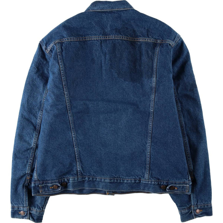 90'S Levi's 71506-0316 Denim Jacket, Made in USA, Men's XXL, Vintage cotton blue type Vintage Second Hand