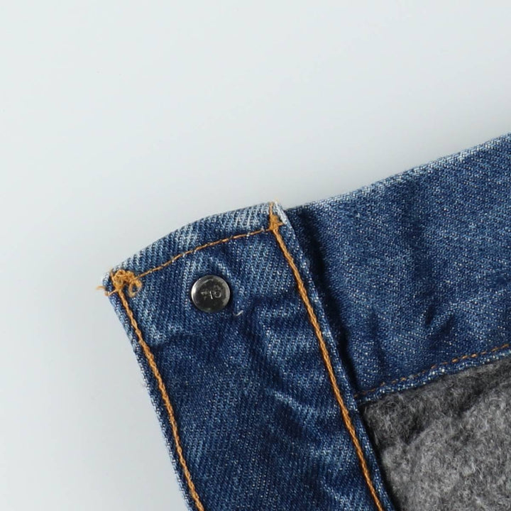 90'S Levi's 71506-0316 Denim Jacket, Made in USA, Men's XXL, Vintage cotton blue type Vintage Second Hand
