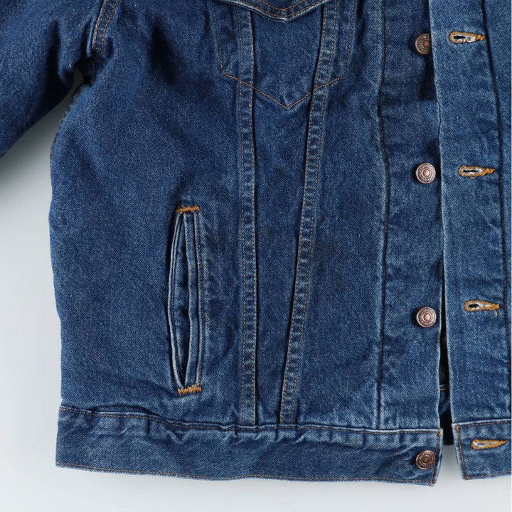 90'S Levi's 71506-0316 Denim Jacket, Made in USA, Men's XXL, Vintage cotton blue type Vintage Second Hand