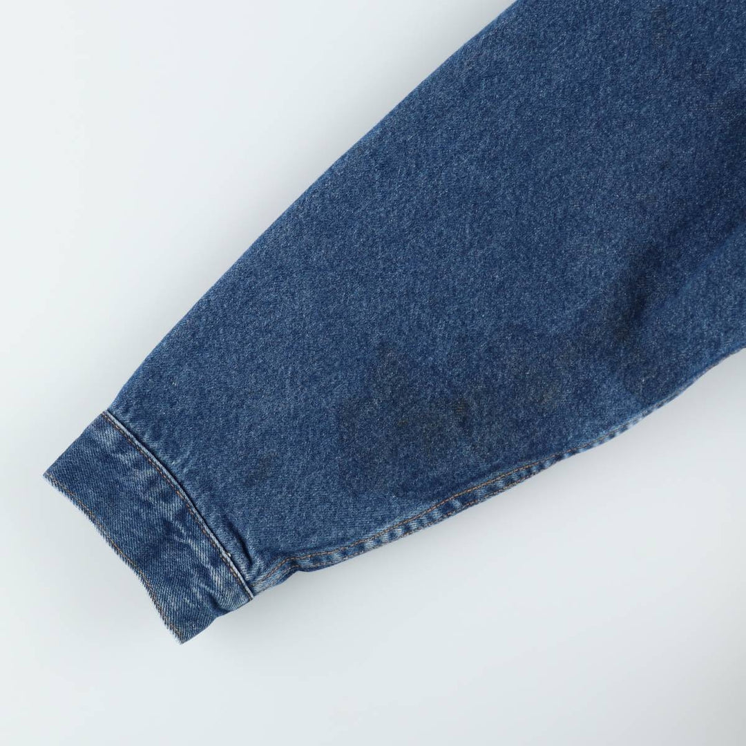 90'S Levi's 71506-0316 Denim Jacket, Made in USA, Men's XXL, Vintage cotton blue type Vintage Second Hand