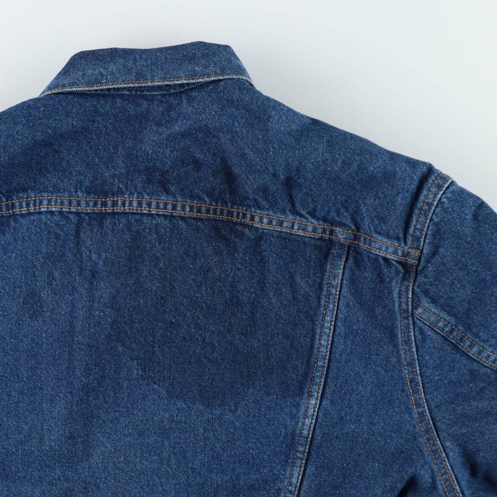 90'S Levi's 71506-0316 Denim Jacket, Made in USA, Men's XXL, Vintage cotton blue type Vintage Second Hand