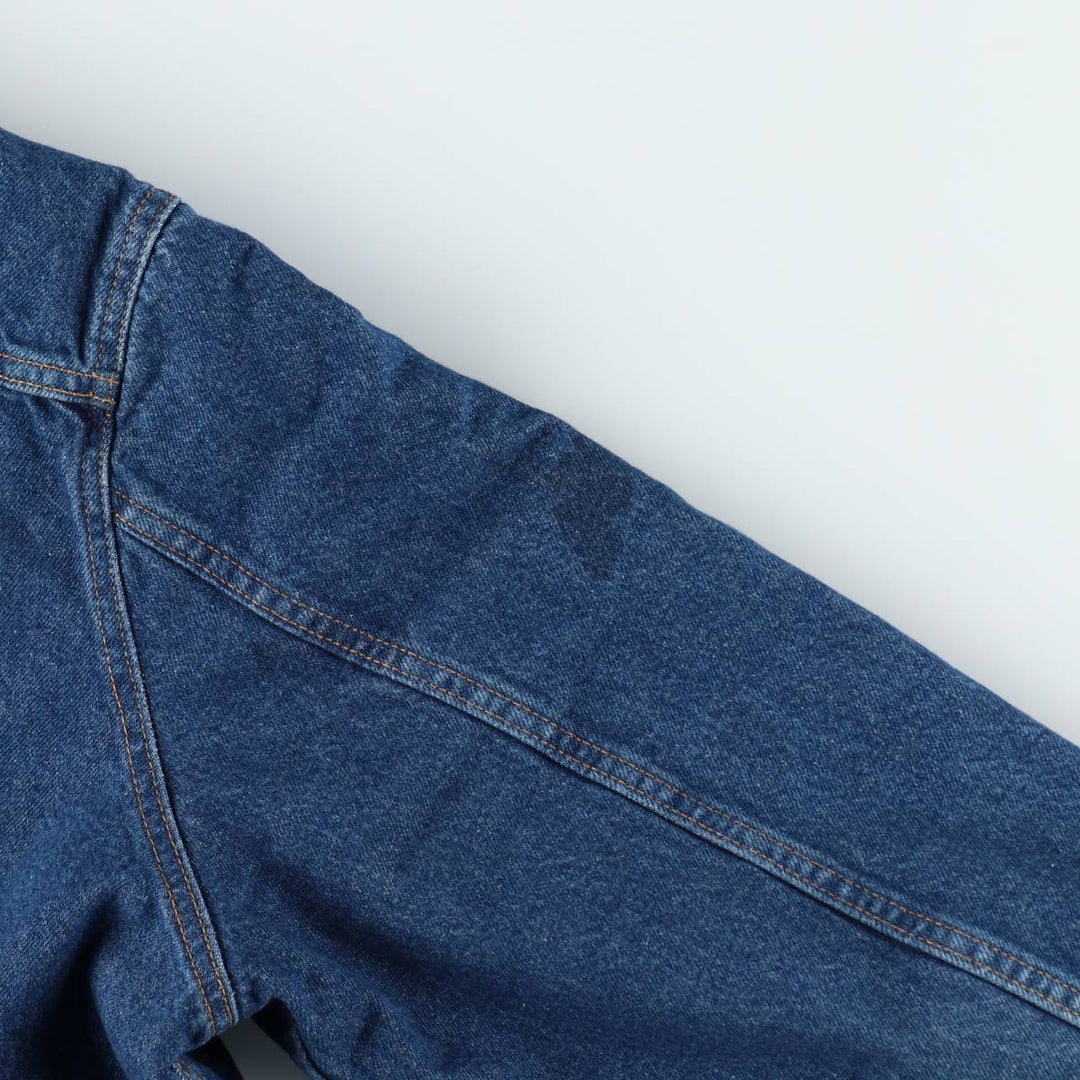 90'S Levi's 71506-0316 Denim Jacket, Made in USA, Men's XXL, Vintage cotton blue type Vintage Second Hand