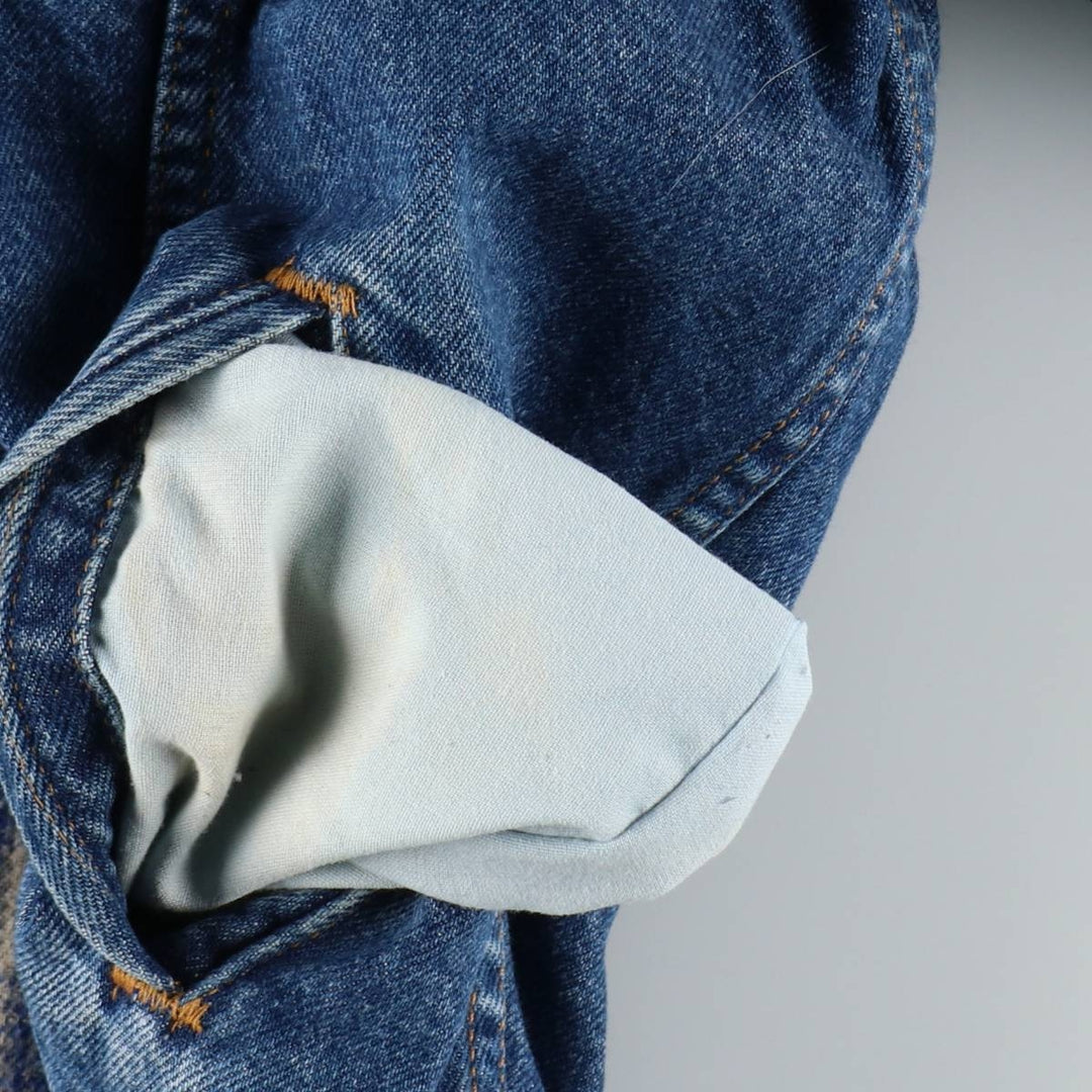 90'S Levi's denim jacket, denim jacket, made in the USA, men's size M, vintage cotton navy blue type Vintage Second Hand