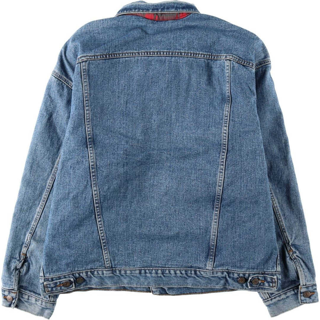 1990'S Levi's 70427-4391 Denim Jacket, Made in USA, Men's XL equivalent, Vintage. cotton blue type Vintage Second Hand