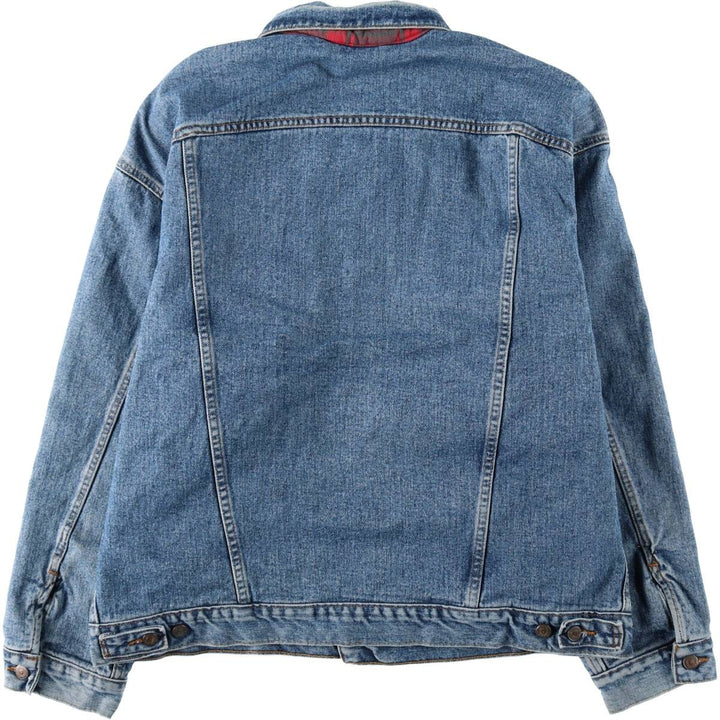 1990'S Levi's 70427-4391 Denim Jacket, Made in USA, Men's XL equivalent, Vintage. cotton blue type Vintage Second Hand