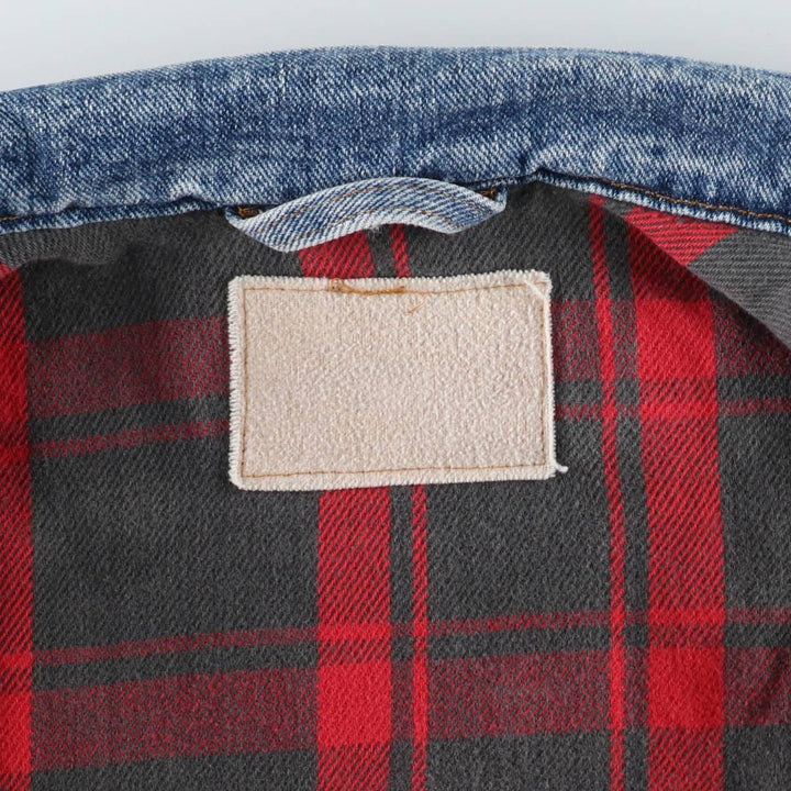 1990'S Levi's 70427-4391 Denim Jacket, Made in USA, Men's XL equivalent, Vintage. cotton blue type Vintage Second Hand