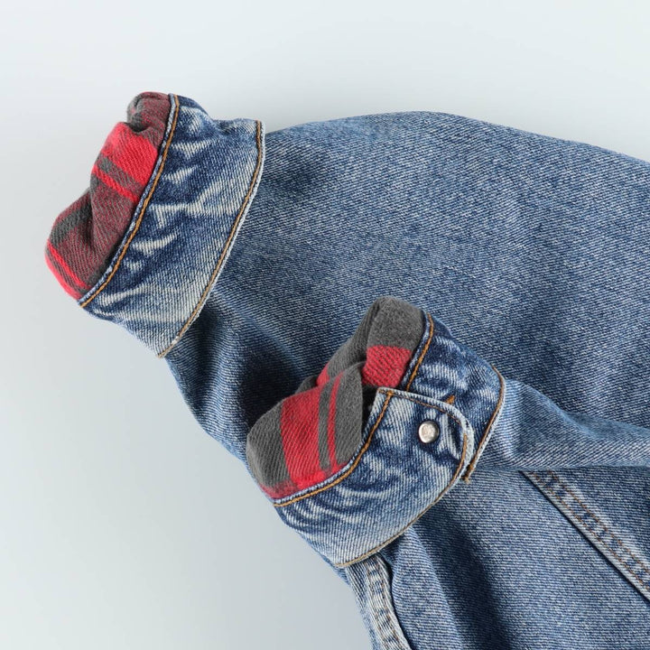 1990'S Levi's 70427-4391 Denim Jacket, Made in USA, Men's XL equivalent, Vintage. cotton blue type Vintage Second Hand