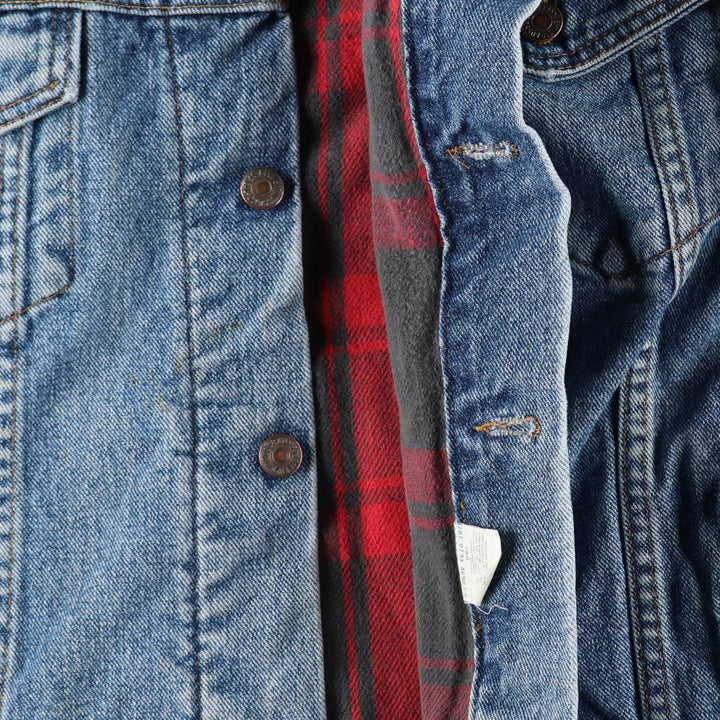 1990'S Levi's 70427-4391 Denim Jacket, Made in USA, Men's XL equivalent, Vintage. cotton blue type Vintage Second Hand