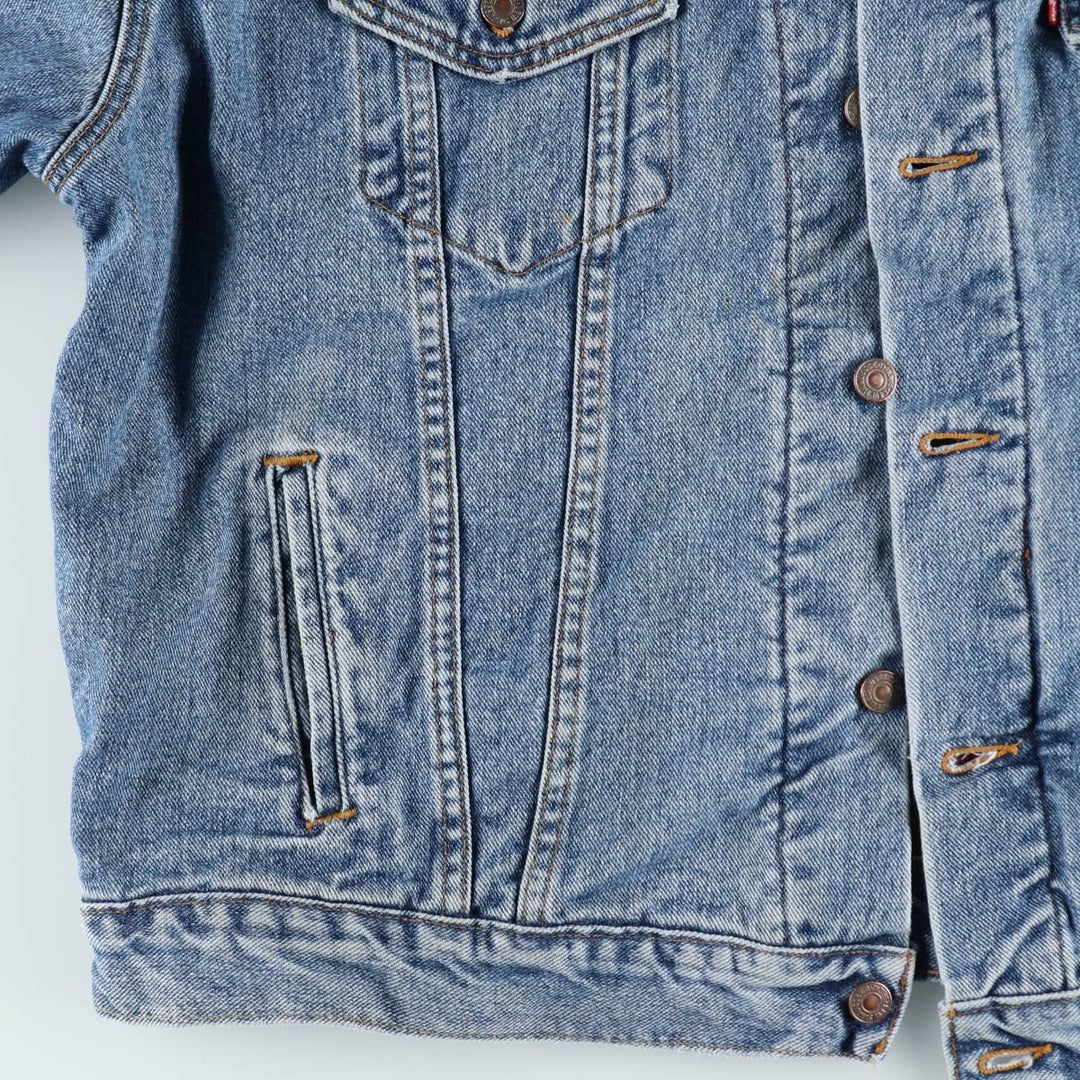 1990'S Levi's 70427-4391 Denim Jacket, Made in USA, Men's XL equivalent, Vintage. cotton blue type Vintage Second Hand