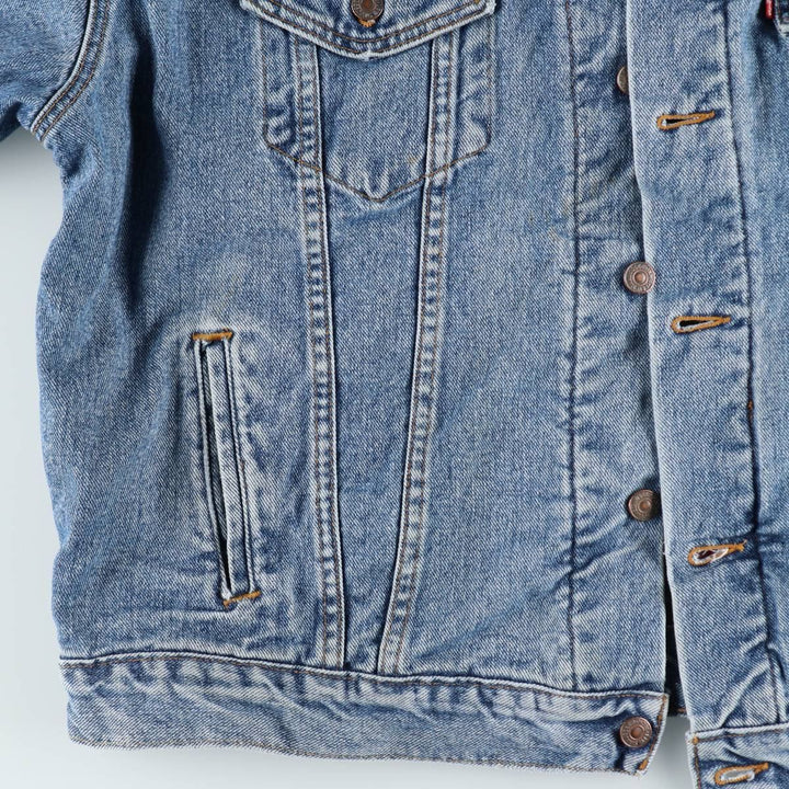 1990'S Levi's 70427-4391 Denim Jacket, Made in USA, Men's XL equivalent, Vintage. cotton blue type Vintage Second Hand
